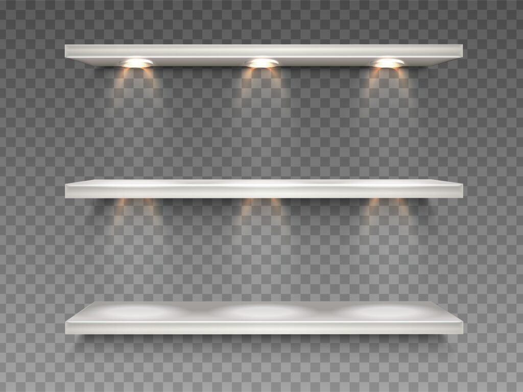 Glass Shelves in Dubai, UAE