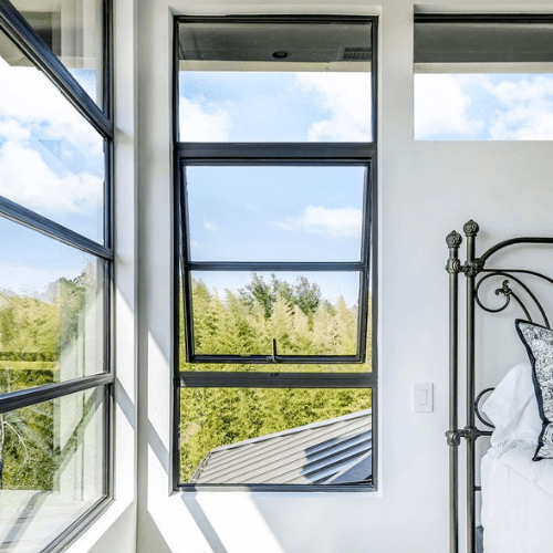 Aluminum Pivot Window