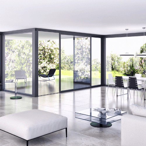 Folding Glass Partitions