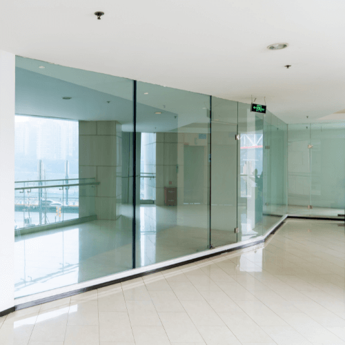 Frameless Glass Partitions