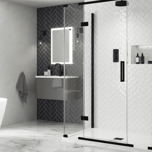 Hinged Glass Shower Doors
