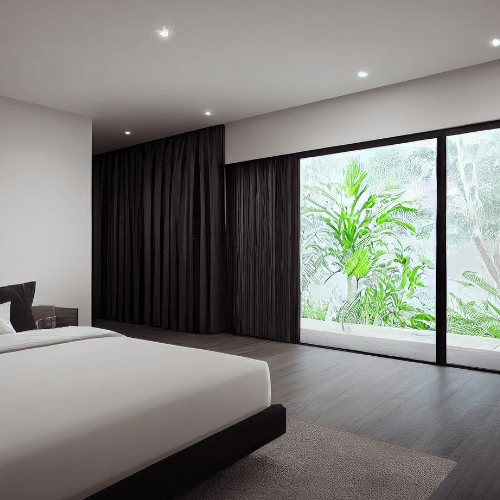 Bedroom Glass Partitions
