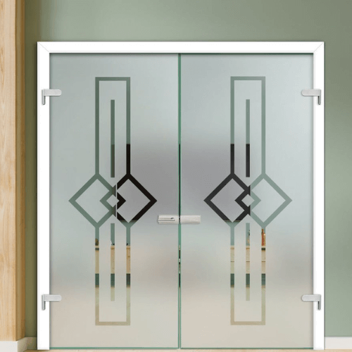 Doors Etched Glass Design