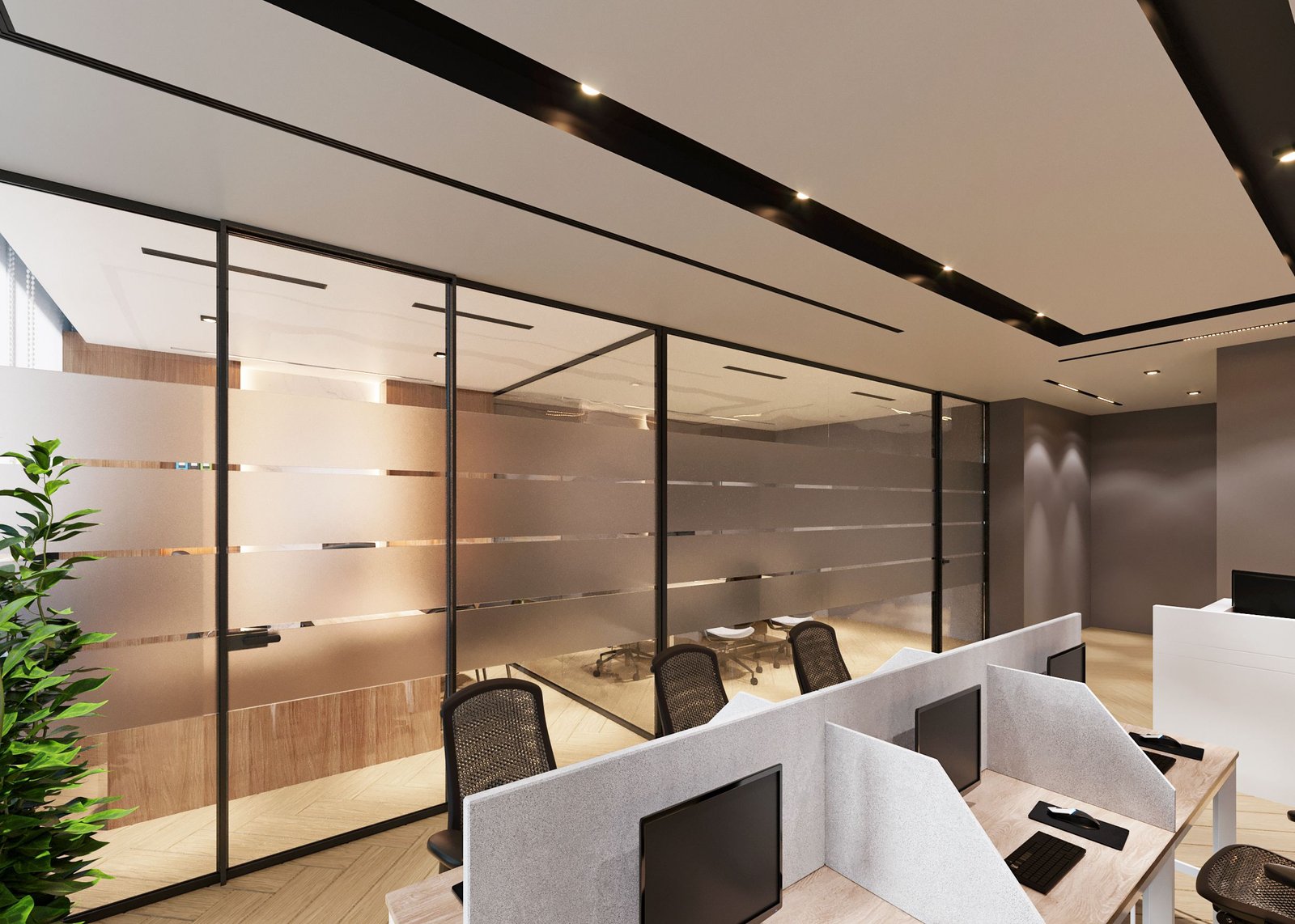 Glass Partition Wall Dubai