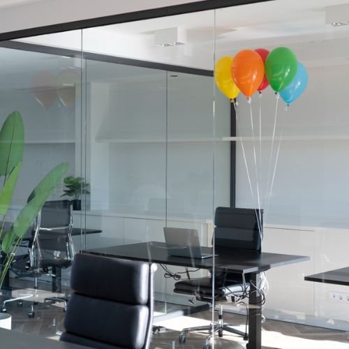 Glazed Office Glass Partition Wall
