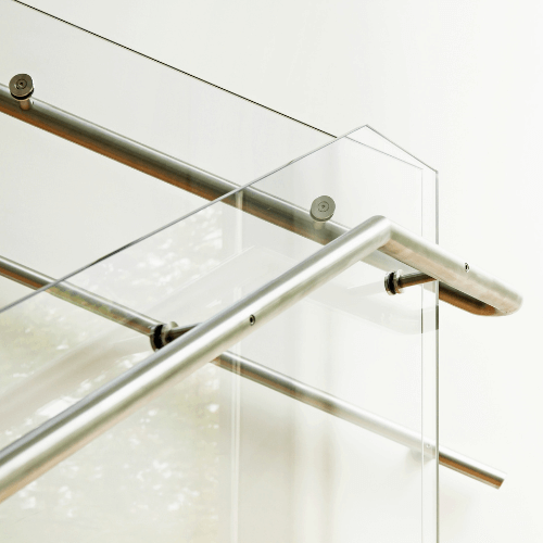 Staircase Glass Risers