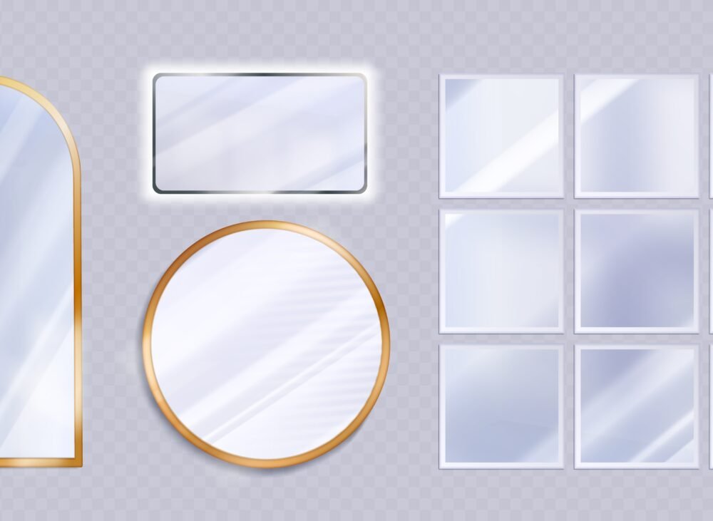 Types of Mirror Glass Tinted, Antique, Patterned & Reflective Options