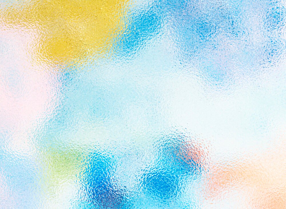 Abstract background with patterned glass texture
