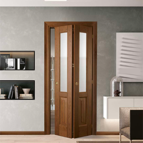 wooden bifold door